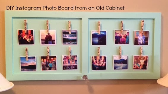 diy instagram photo display board