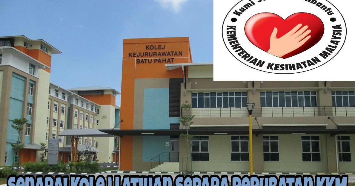 Senarai Kolej Latihan Separa Perubatan Kkm 2021 Spa