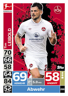 Match Attax Bundesliga 2018-2019 1.FC Nürnberg