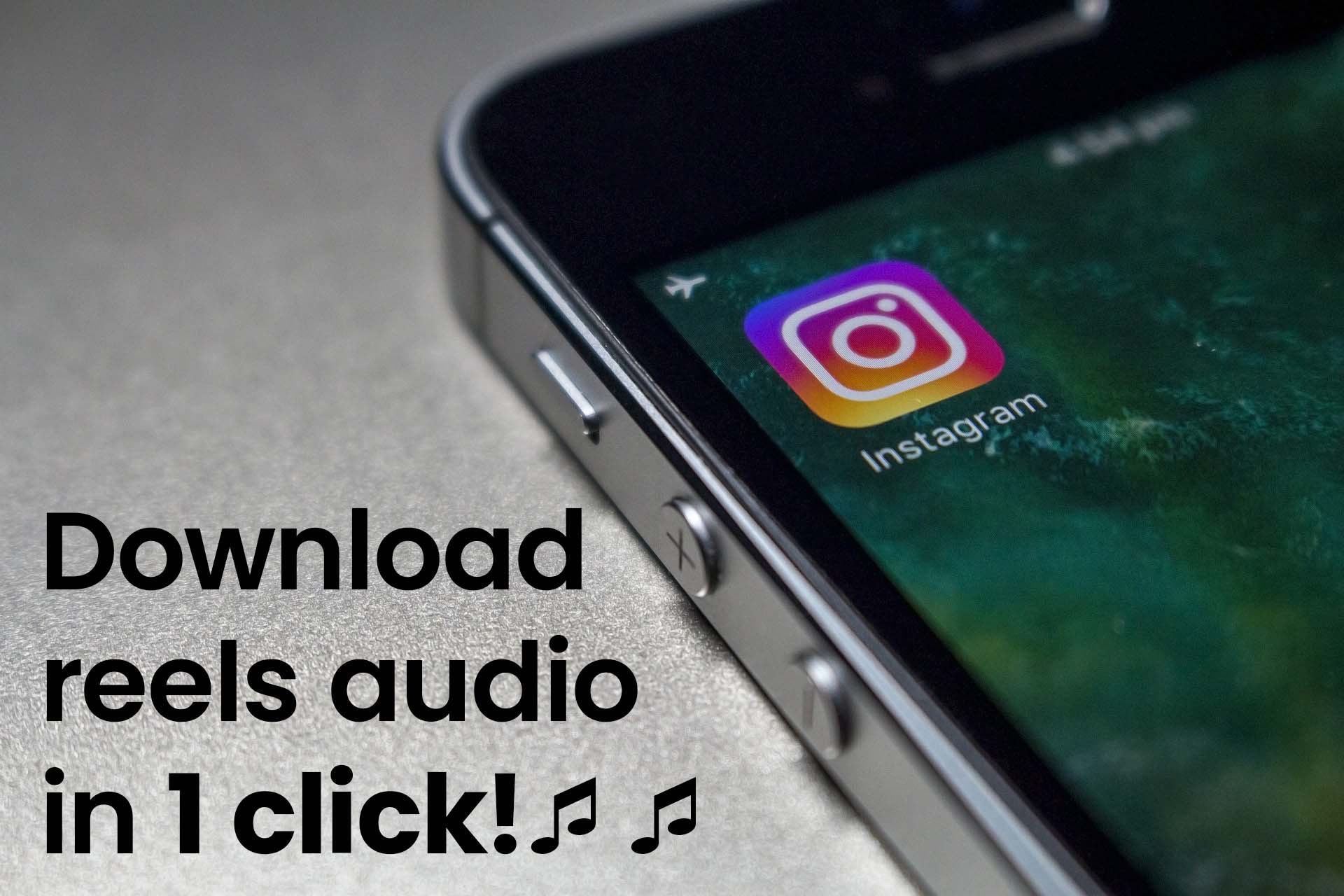 Instagram audio download in 2023 netstalk