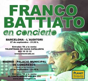 BATTIATO EN CONCIERTO