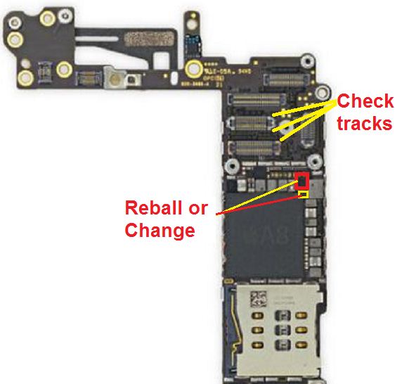 How to fix iPhone 6 no light on screen