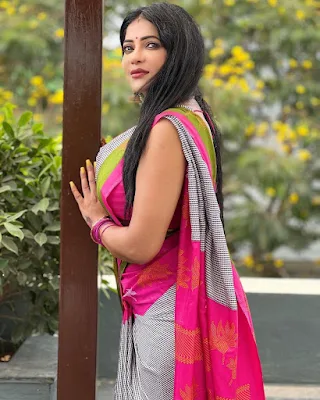 Bigg Boss Reshma Pasupuleti Stunning photoshoot in Saree