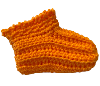 easy baby bootie pattern- halloween croche tideas