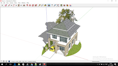 บ้านที่แสน อบอุ่น File SketchUP