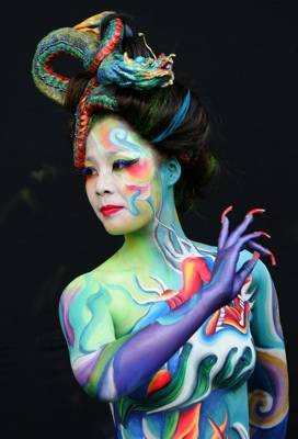 Style Women Body Paintings 