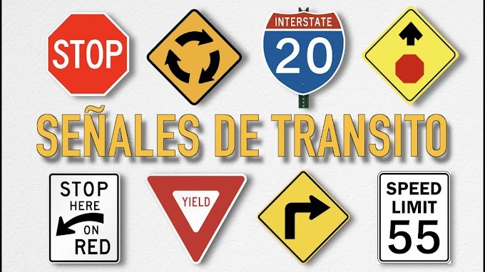 Aprende las señales de transito en Texas 《 Fácil y rápido 》