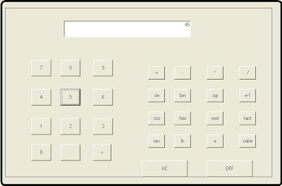 Create Scientific Calculator Using Command Array 