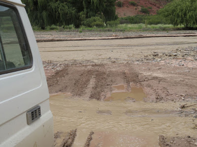 poca agua en Chuqui