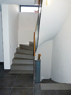 Treppe mit Beton Cire beschichten, Betonlook, Betontreppe, Beton Design, Sichtbetontreppe