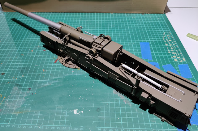 Atomic cannon assembled