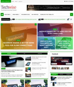 TechWise Blogger Template