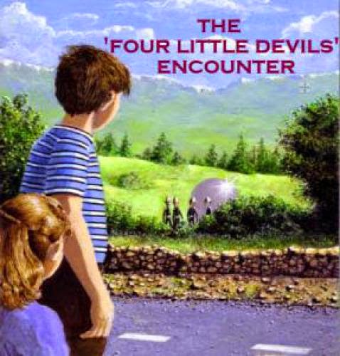 The Four Little Devils Encounter Cussac France