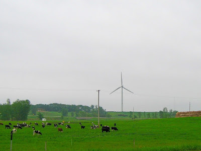 wind turbine at University of Minnesota, Morris MN