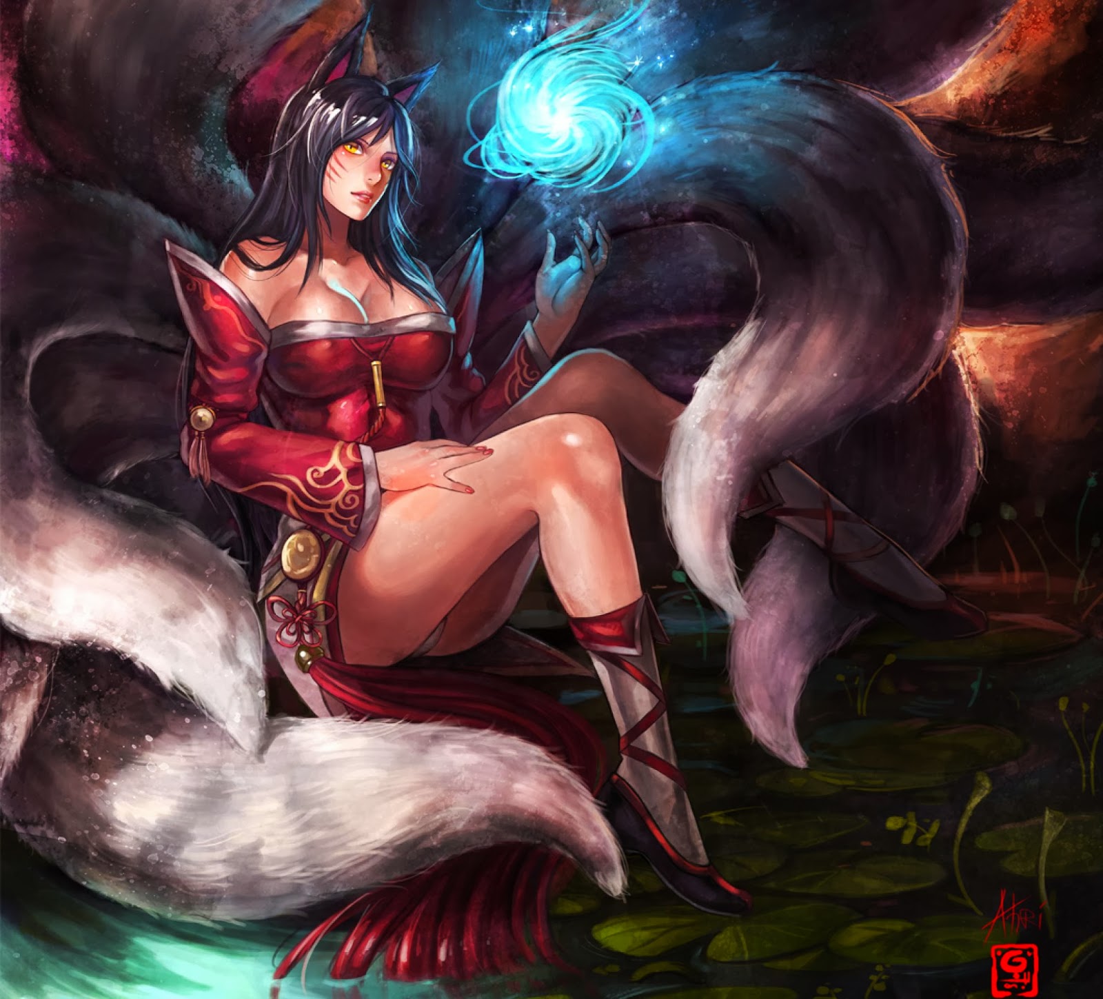 League of Legends Champions - Ahri - Wallpaper