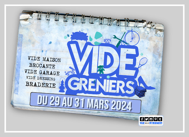 Vide Greniers #5 Mars 2024 des Pyrénées