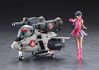 Hasegawa 1/24 Lynn Minmay [stage dress] w/ VF-1S STRIKE VALKYRIE(65863) English Color Guide & Paint Conversion Chart