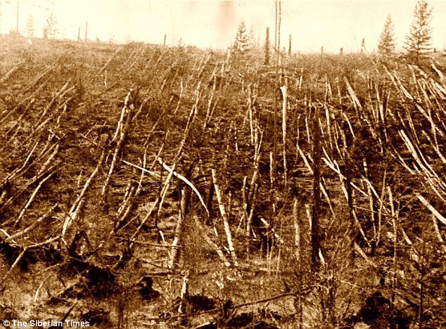 Tunguska Olayı 80 milyon ağacı yok etti