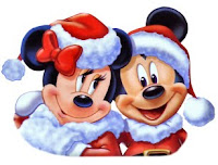 Mickey and Minnie Mouse Christmas Desktop Wallpaper
