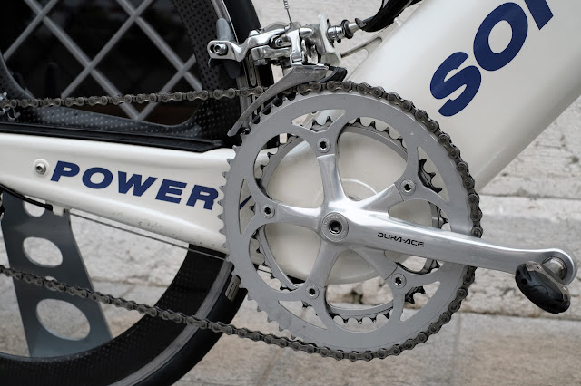 Softride Power V Dura Ace HED Trispoke