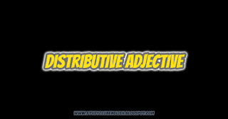 Distributive Adjective