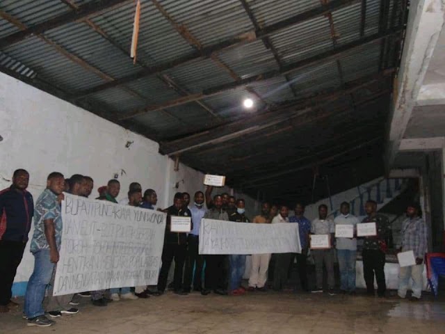 Mahasiswa Puncak Jaya Di Manado Tolak Pemekaran DOB Papua