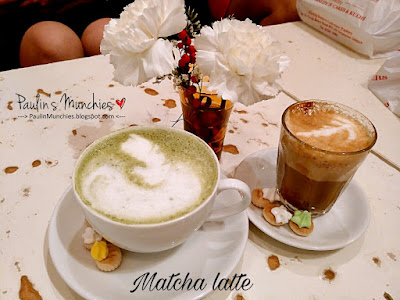 Paulin's Muchies - The Orange Thimble at Tiong Bahru - Matcha latte