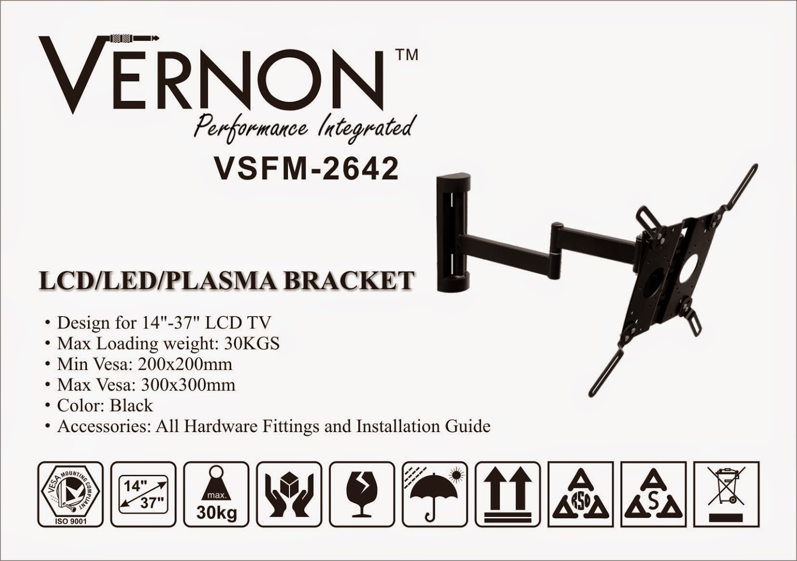 Bracket untuk LED TV / LCD TV / Plasma TV berbagai ukuran