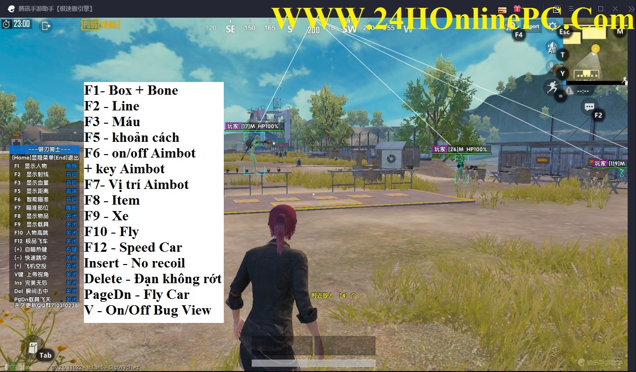 Hack Pubg Mobile Tencent 0 12 Esp Aimbot No Recoil Fly - hack pubg mobile tencent 0 12 esp aimbot no recoil fly speed car fly car god view