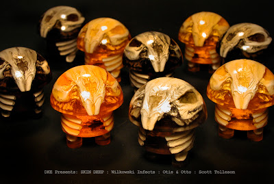 Skin Deep Custom Resin Figures by Scott Wilkowski - Scott Tolleson's “Otis & Otto”