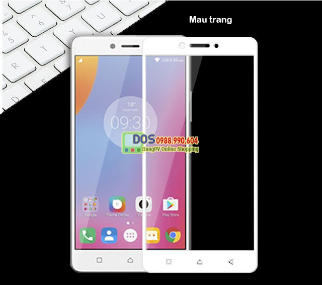 Miếng dán cường lực lenovo k6 note cho máy màn hình cong 