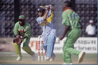 Sachin Tendulkar 127* - India vs Kenya 6th Match Wills World Cup 1996 Highlights