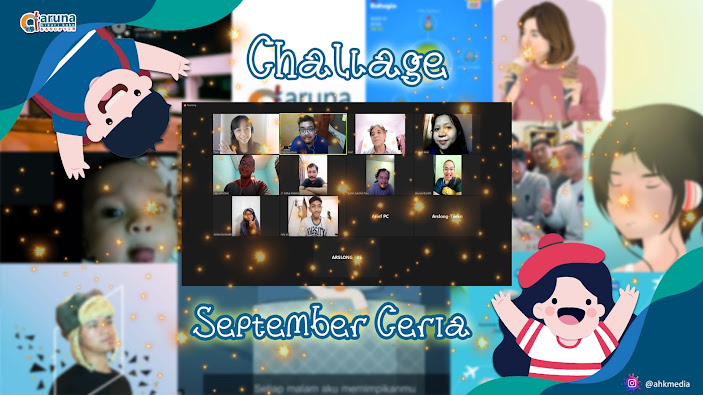 Team AHK Media membuat karya lagi  dengan tema " September Ceria"