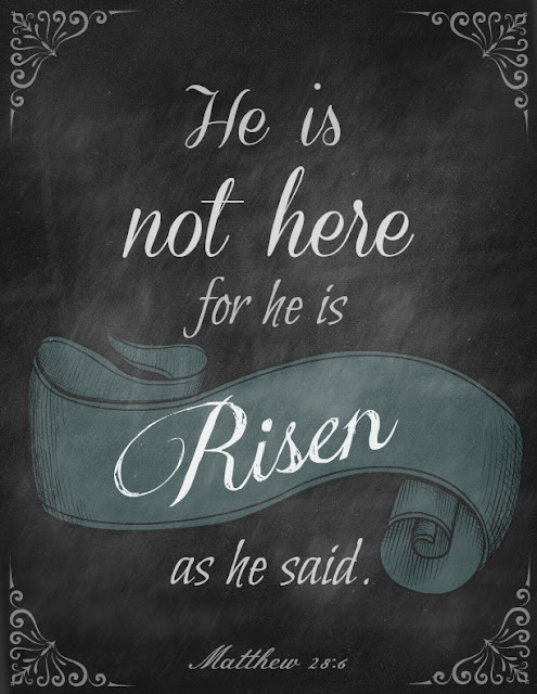 Matthew 28:6, Easter