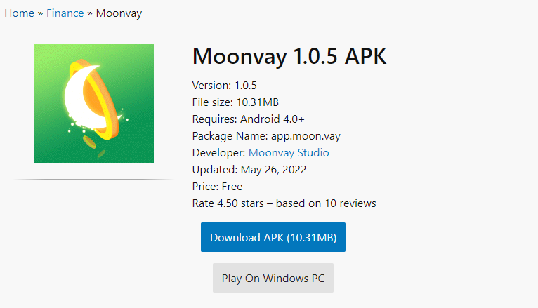 Moonvay Apk, App Moonvay iOS Android
