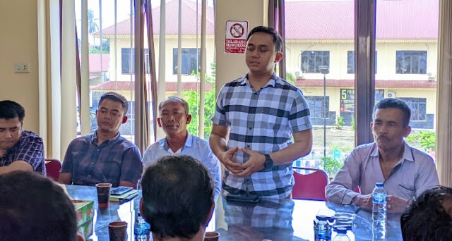 KASAT RESKRIM POLRES BATU BARA GELAR ACARA TEMU RAMAH KEPADA WARTAWAN
