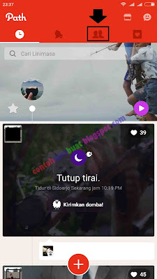 Cara Membatalkan Permintaan Pertemanan di Path Lewat Android