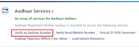 How to verify your Aadhaar?