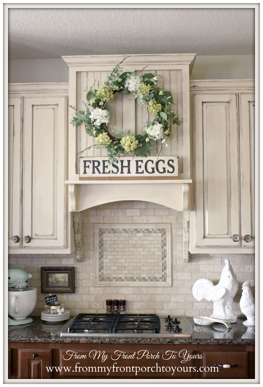 Anne Sloan Old Ochre-French Farmhouse Kitchen- From My Front Porch To Yours