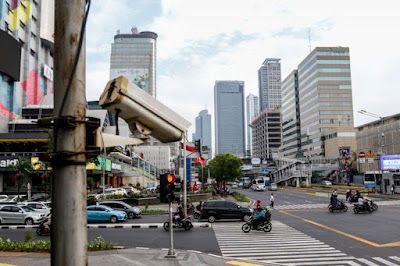 CCTV untuk persiapan tilang elektonik mulai dipasang minggu depan.