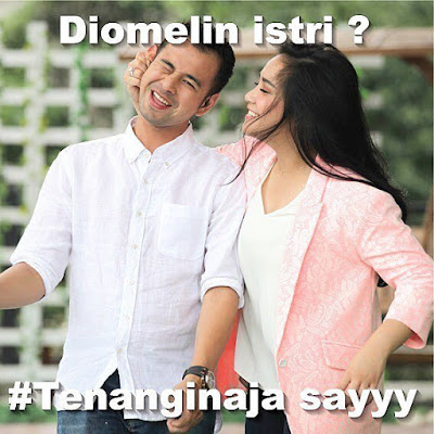 13 Meme 'Tenangin Aja Say' ala Nagita Slavina Ini Kocaknya Bikin Adem