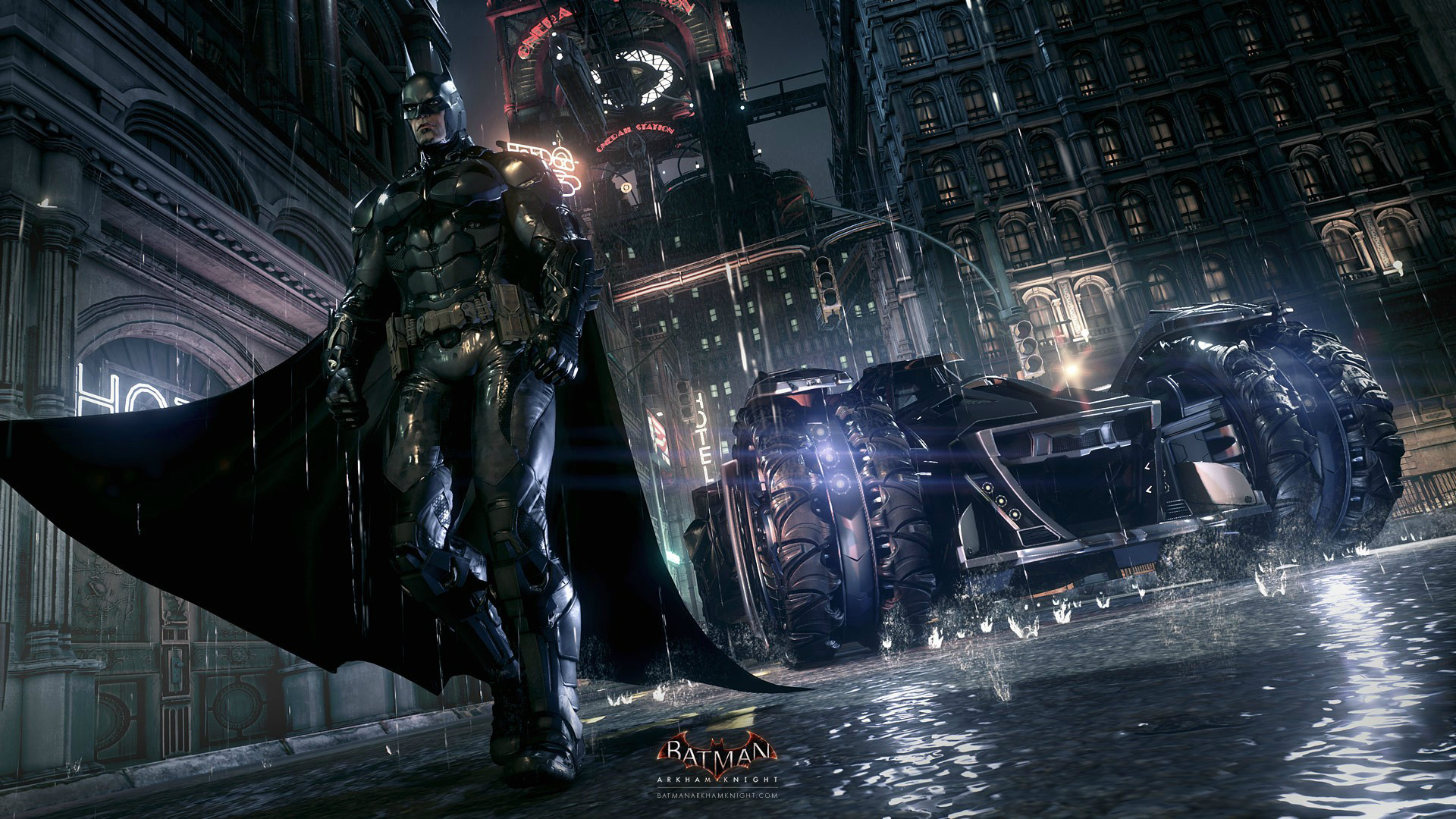 new batmobile batman arkham knight game hd 1920x1080 1080p wallpaper 