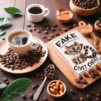 kopi luwak asli vs palsu