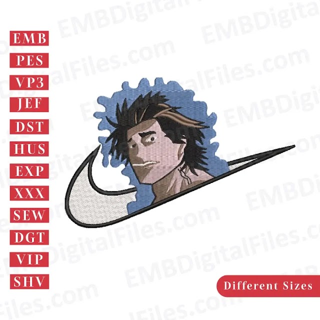  Anime Embroidery Files Download, PES, DST, SEW
