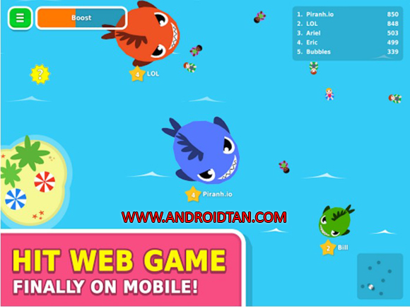 Piranh.io Mod Apk Free Download