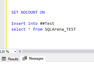 How To Hide Rows Affected Message In Sql Server Set Nocount Sqlarena