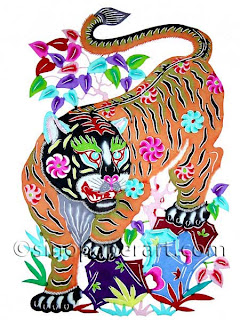2010 Year of the Tiger Greeting Cards