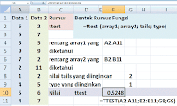 Daftar Fungsi Statistika Terapan Ms Excel 2007