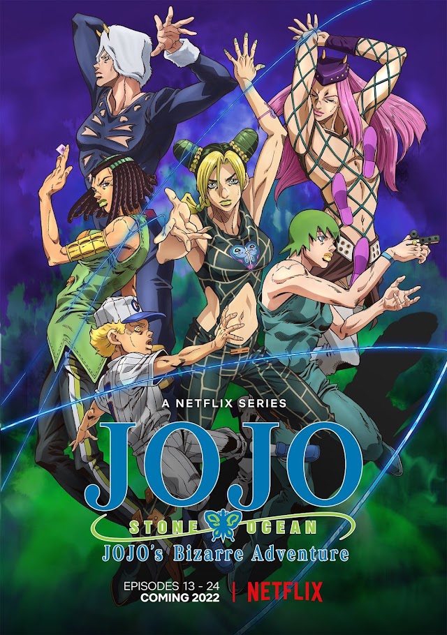 la 2ª parte de Jojo's Bizarre Adventure: Stone Ocean para otoño'22