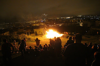 Fiesta de la noche de San Juan en Barakaldo